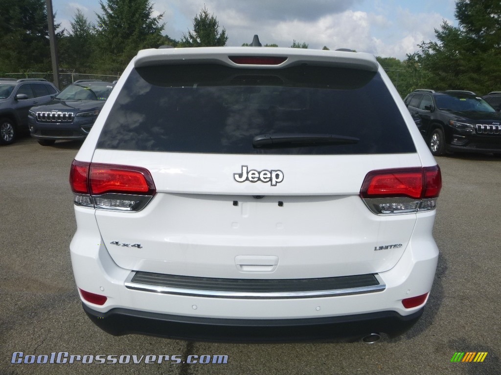 2020 Grand Cherokee Limited 4x4 - Bright White / Light Frost Beige/Black photo #4