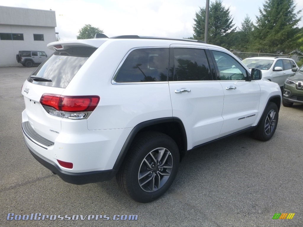2020 Grand Cherokee Limited 4x4 - Bright White / Light Frost Beige/Black photo #5