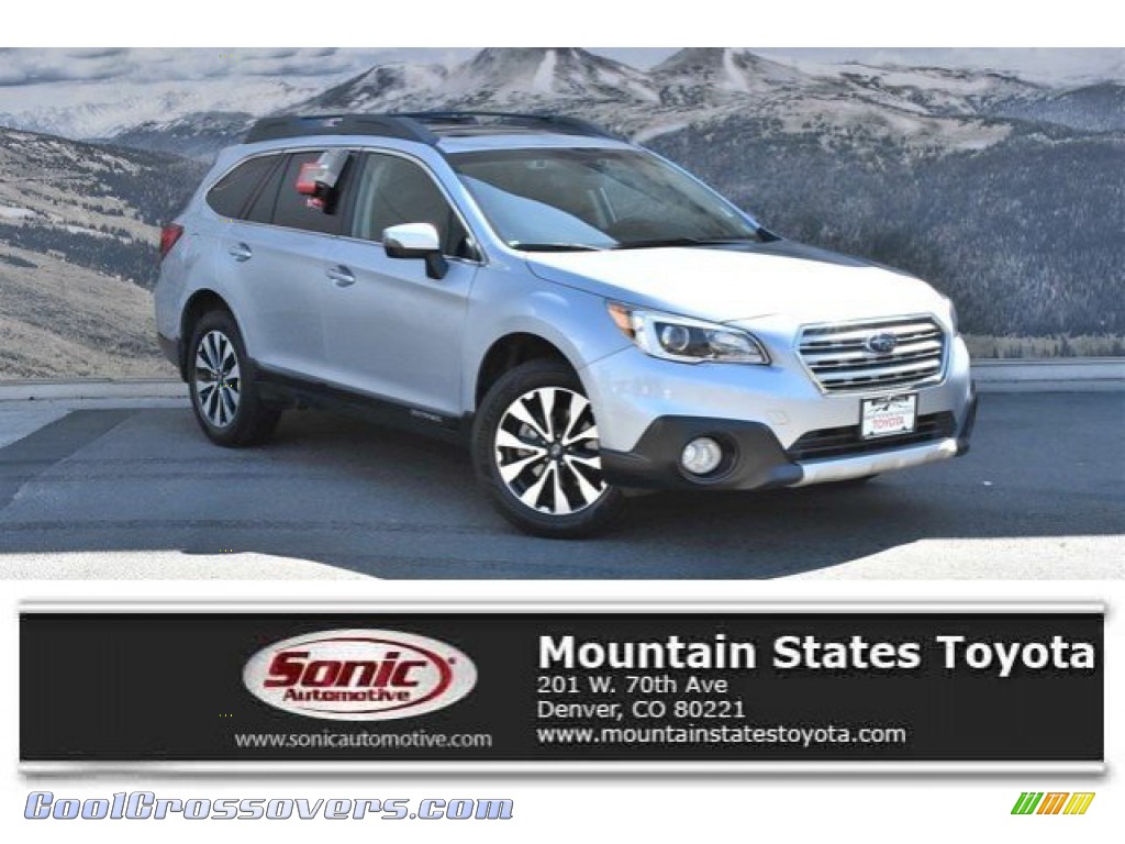2017 Outback 3.6R Limited - Ice Silver Metallic / Slate Black photo #1