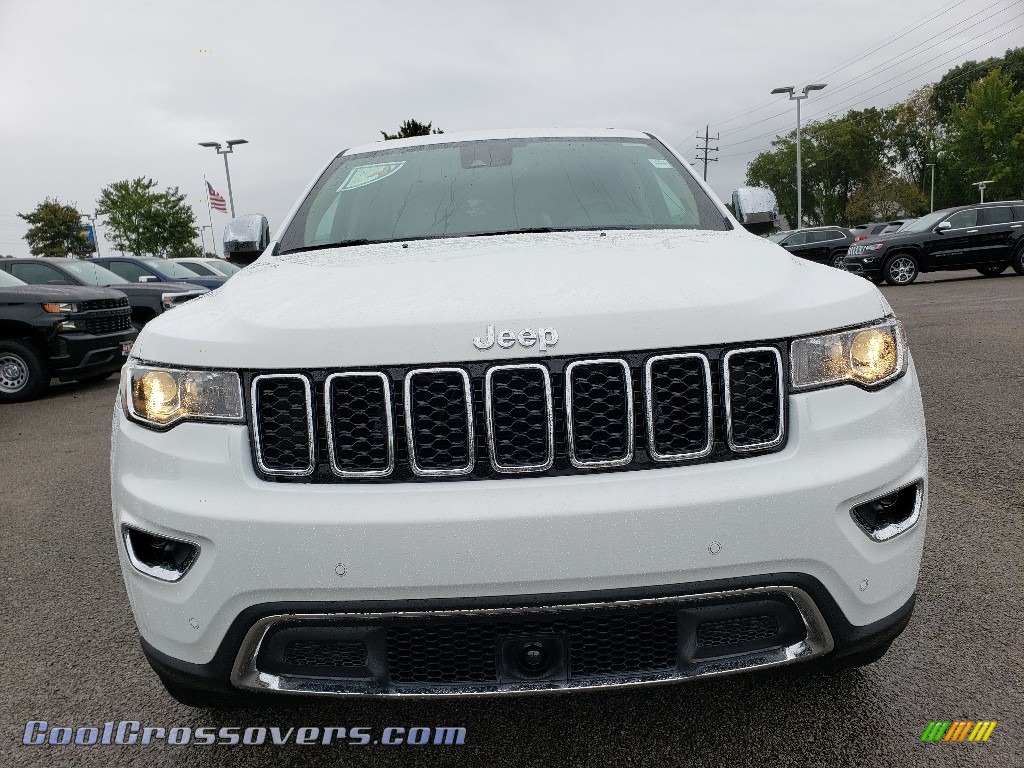 2020 Grand Cherokee Limited 4x4 - Bright White / Light Frost Beige/Black photo #2