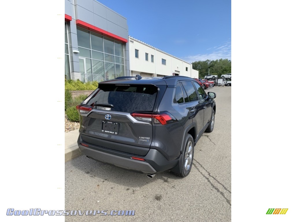 2019 RAV4 Limited AWD Hybrid - Magnetic Gray Metallic / Black photo #7