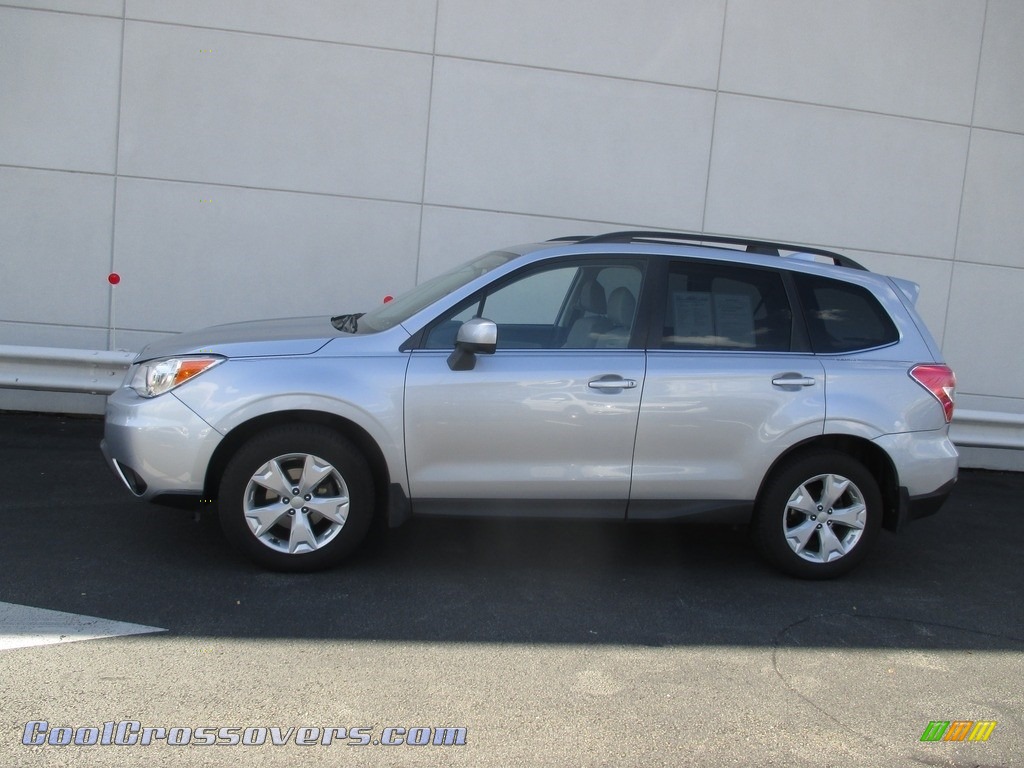 2016 Forester 2.5i Limited - Ice Silver Metallic / Gray photo #2