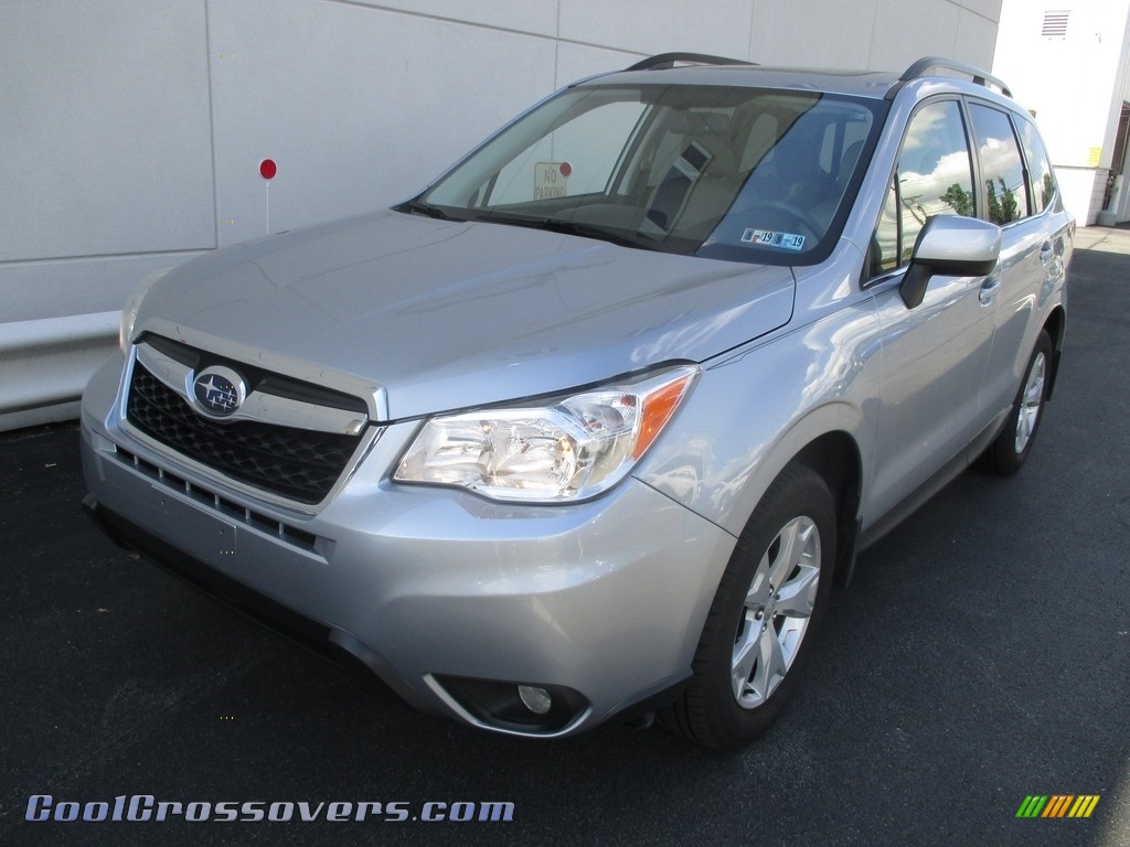 2016 Forester 2.5i Limited - Ice Silver Metallic / Gray photo #8