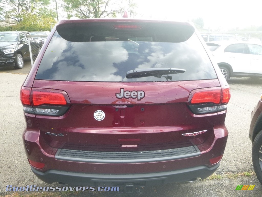 2019 Grand Cherokee Trailhawk 4x4 - Velvet Red Pearl / Ruby Red/Black photo #4