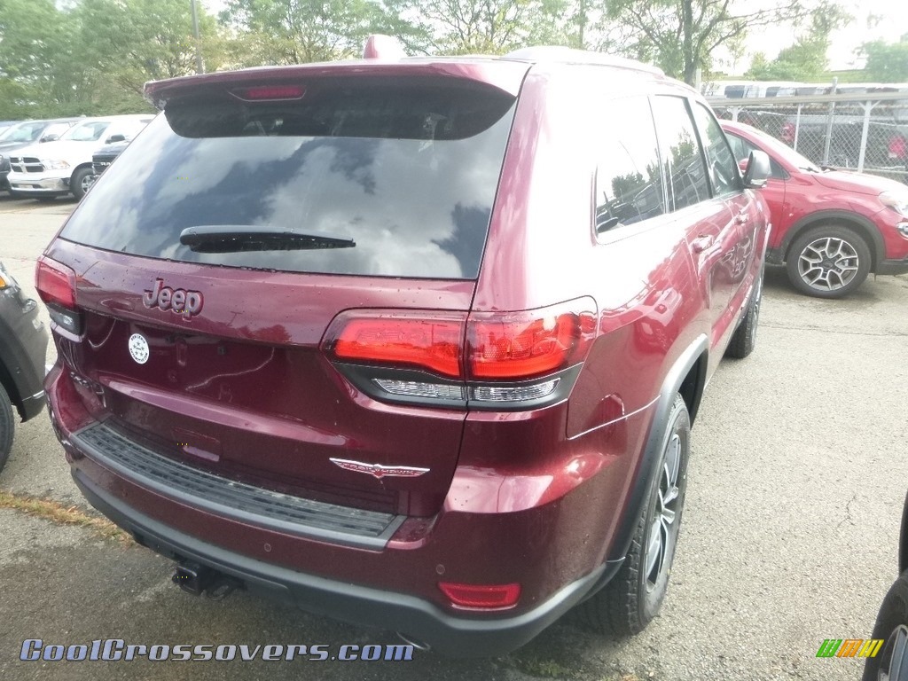 2019 Grand Cherokee Trailhawk 4x4 - Velvet Red Pearl / Ruby Red/Black photo #5