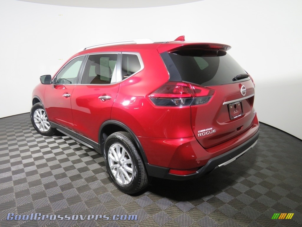 2019 Rogue SV AWD - Scarlet Ember / Charcoal photo #11