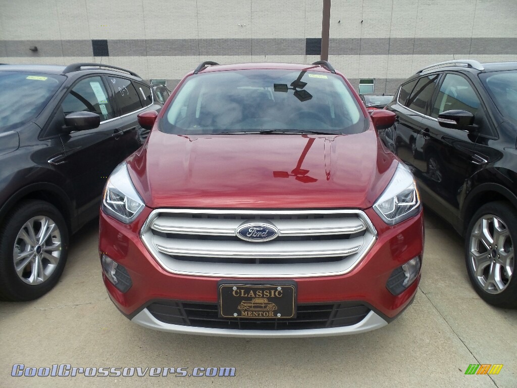 2019 Escape SEL - Ruby Red / Chromite Gray/Charcoal Black photo #2