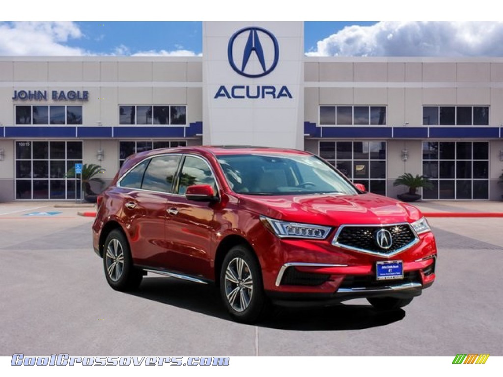 Performance Red Pearl / Parchment Acura MDX 
