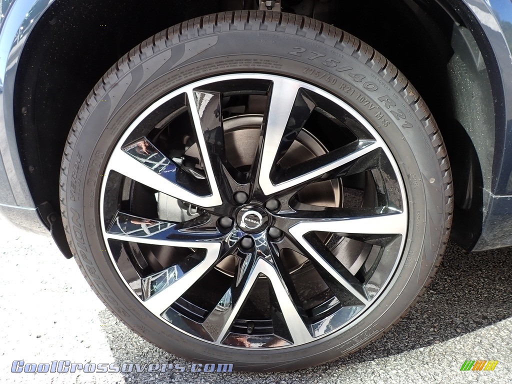 2020 XC90 T6 AWD Momentum - Denim Blue Metallic / Maroon photo #6