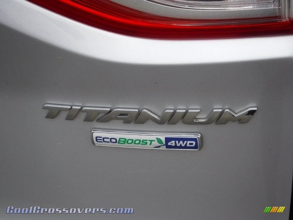 2015 Escape Titanium 4WD - Ingot Silver Metallic / Charcoal Black photo #11