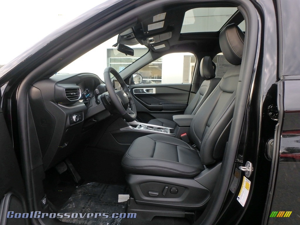 2020 Explorer XLT 4WD - Agate Black Metallic / Ebony photo #11