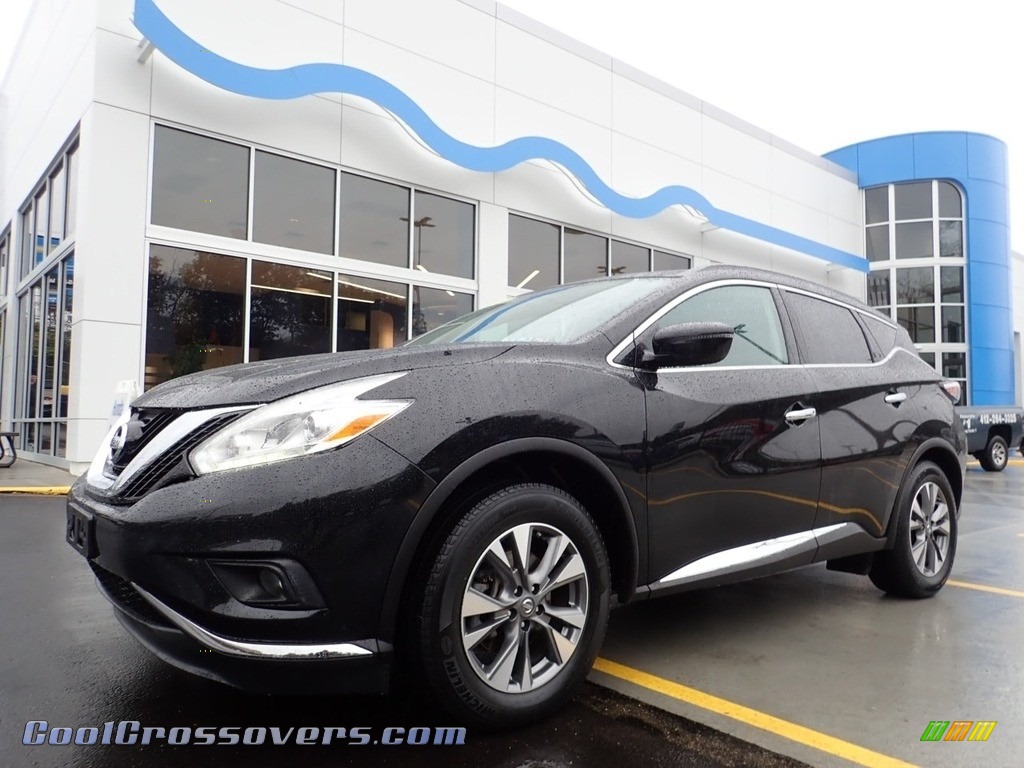 Magnetic Black / Cashmere Nissan Murano SV AWD