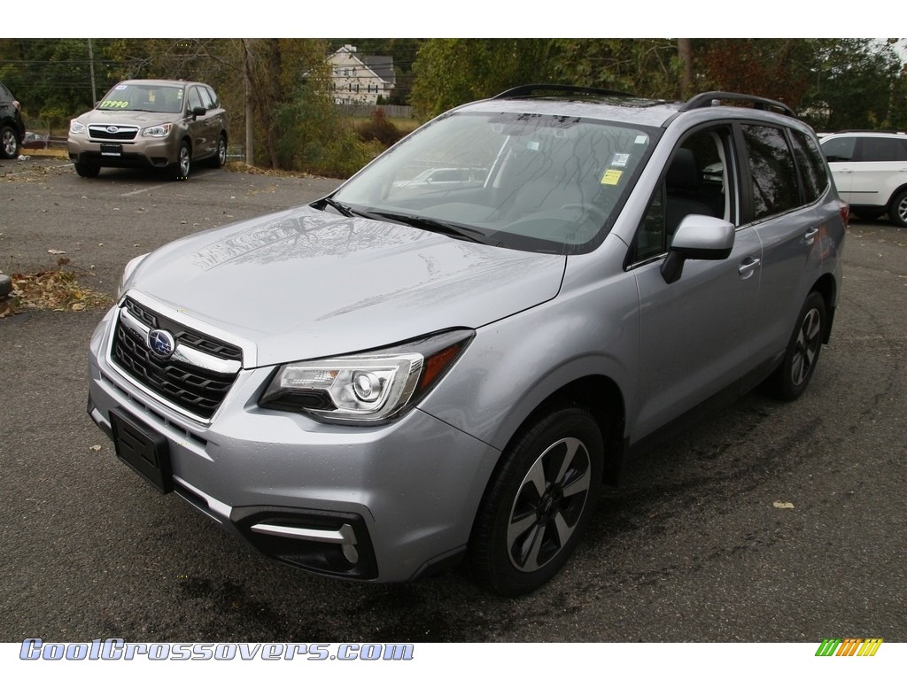 2017 Forester 2.5i Limited - Ice Silver Metallic / Black photo #1