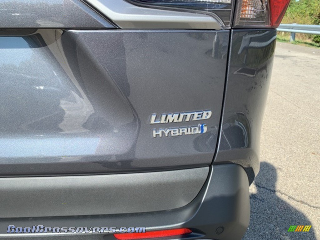 2019 RAV4 Limited AWD Hybrid - Magnetic Gray Metallic / Black photo #6