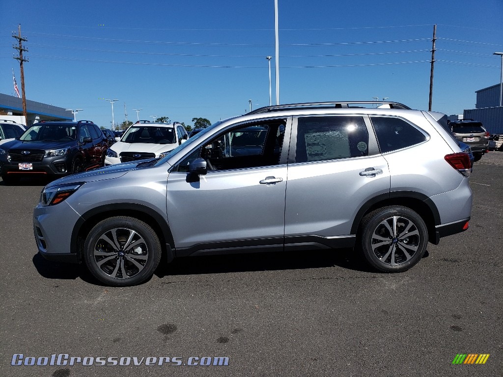 2020 Forester 2.5i Limited - Ice Silver Metallic / Black photo #3