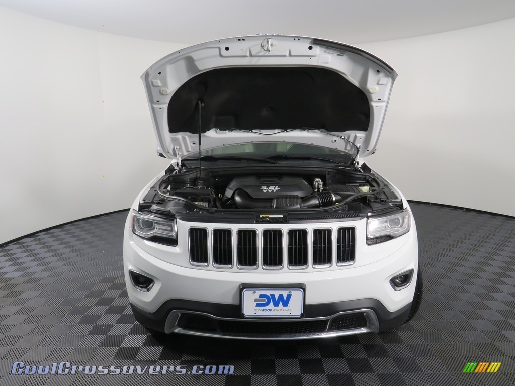 2014 Grand Cherokee Limited 4x4 - Bright White / New Zealand Black/Light Frost photo #9