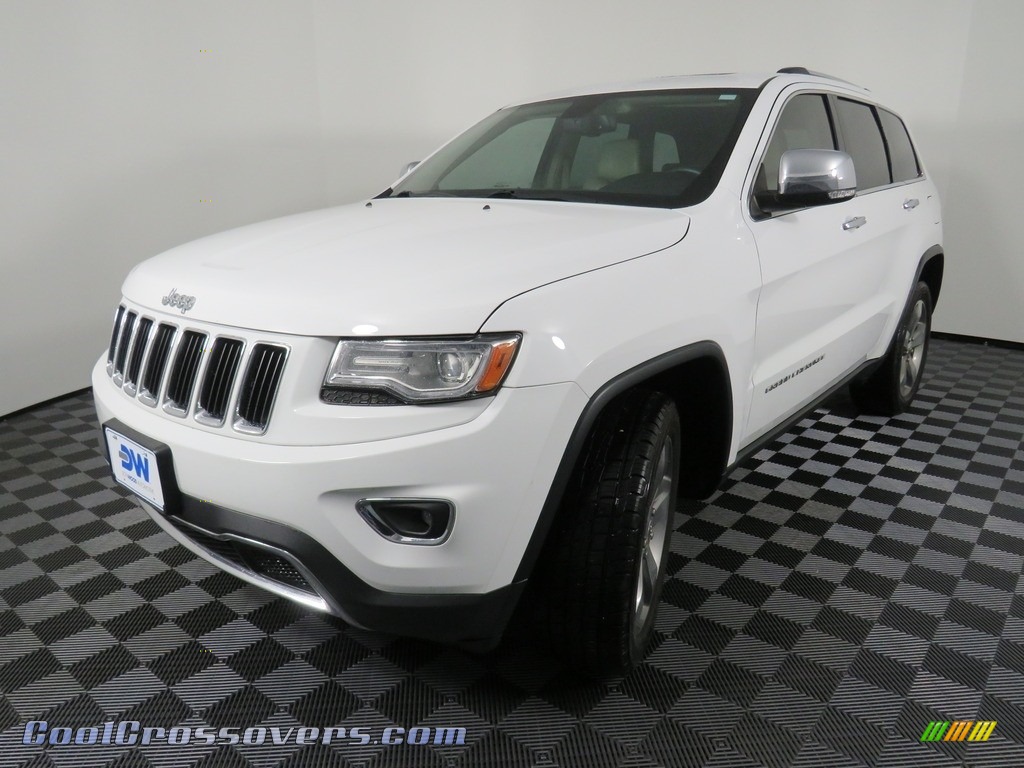 2014 Grand Cherokee Limited 4x4 - Bright White / New Zealand Black/Light Frost photo #11