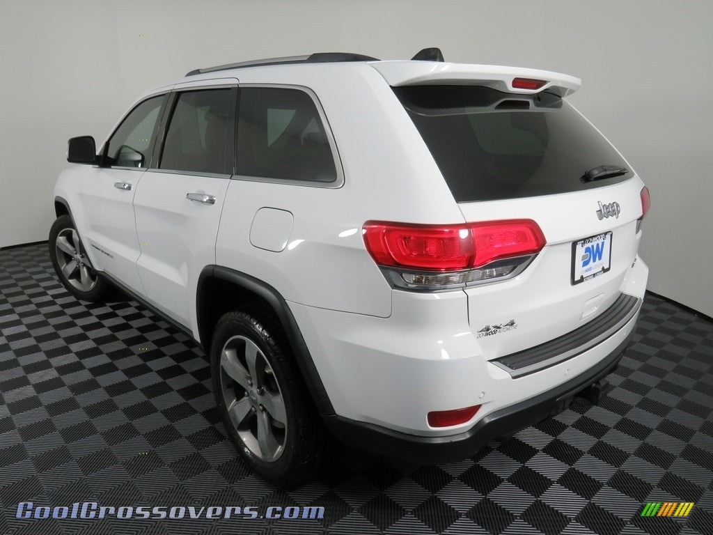 2014 Grand Cherokee Limited 4x4 - Bright White / New Zealand Black/Light Frost photo #14