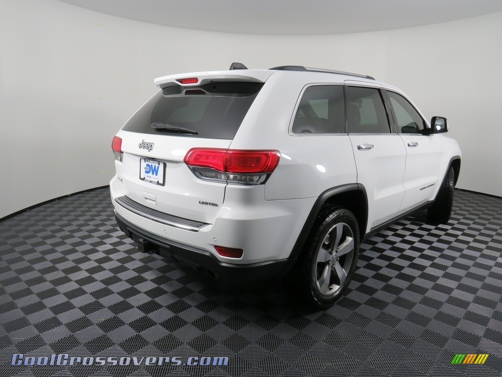 2014 Grand Cherokee Limited 4x4 - Bright White / New Zealand Black/Light Frost photo #19