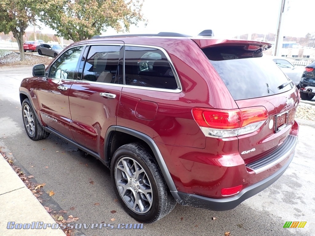 2019 Grand Cherokee Limited 4x4 - Velvet Red Pearl / Black photo #7