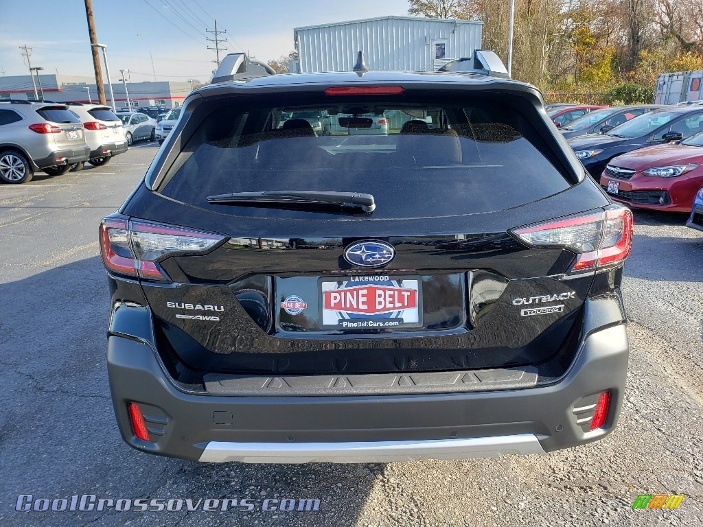 2020 Outback 2.5i Touring - Crystal Black Silica / Java Brown photo #5