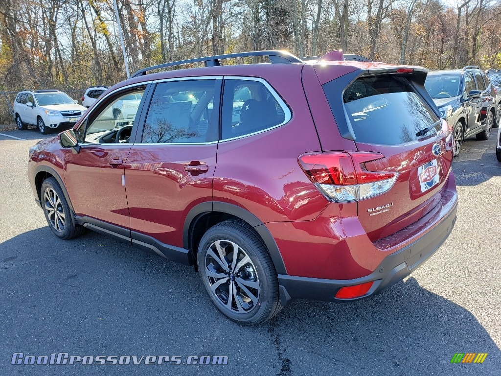 2020 Forester 2.5i Limited - Crimson Red Pearl / Gray photo #4