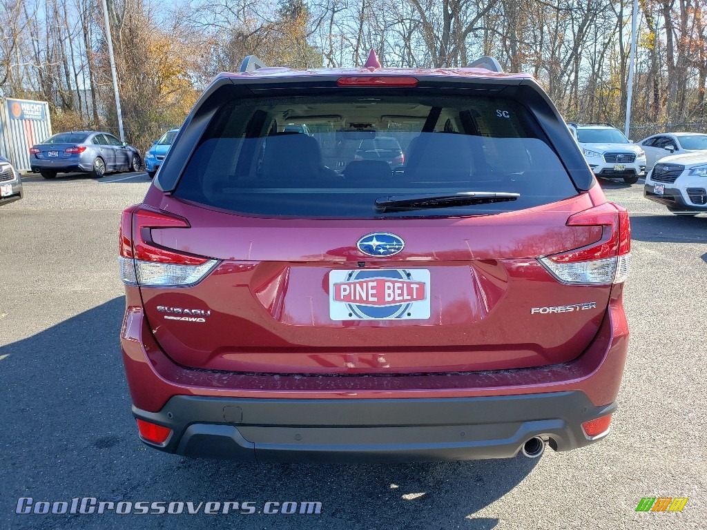 2020 Forester 2.5i Limited - Crimson Red Pearl / Gray photo #5