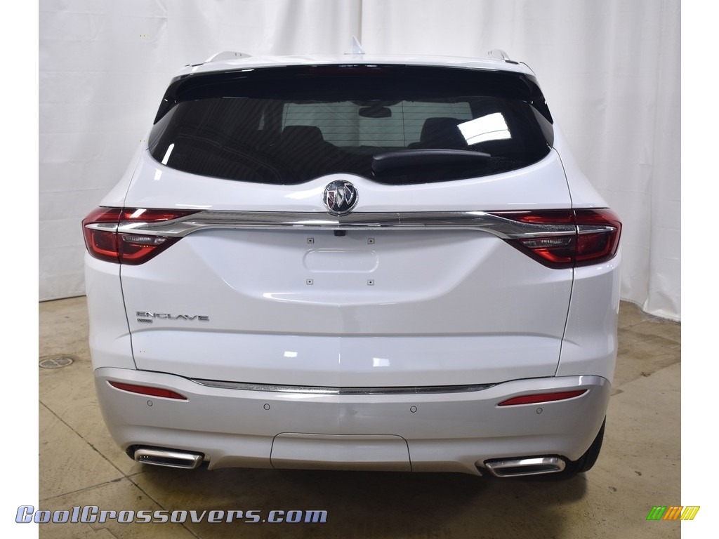 2020 Enclave Essence AWD - White Frost Tricoat / Shale photo #13
