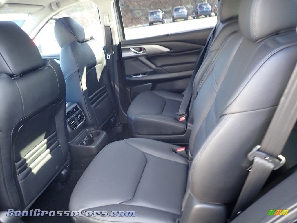 2020 CX-9 Touring AWD - Deep Crystal Blue Mica / Black photo #8
