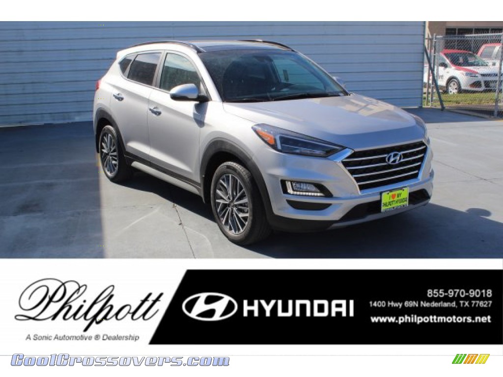 Stellar Silver / Black Hyundai Tucson Ultimate