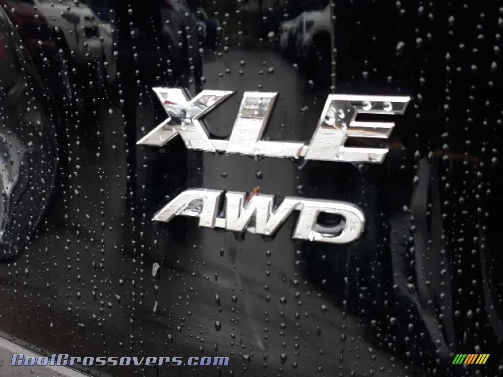 2020 RAV4 XLE AWD - Midnight Black Metallic / Light Gray photo #18