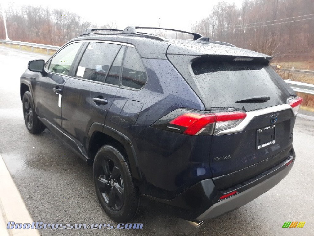 2020 RAV4 XSE AWD Hybrid - Blueprint / Black photo #2