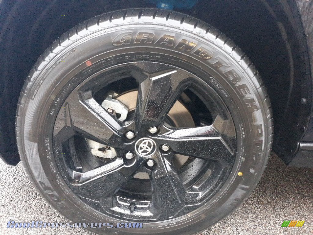2020 RAV4 XSE AWD Hybrid - Blueprint / Black photo #21