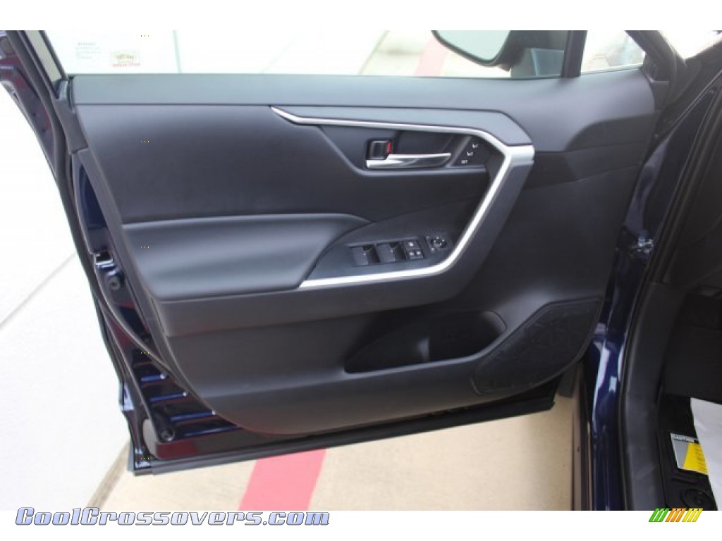 2020 RAV4 XLE Premium AWD - Blueprint / Black photo #6