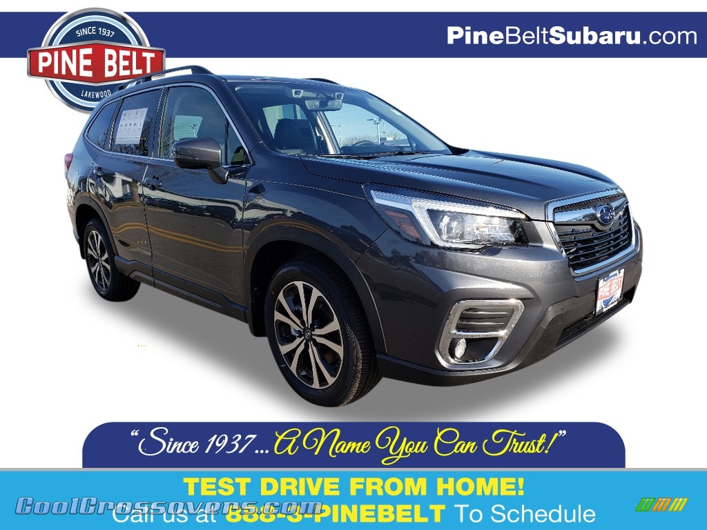 2020 Forester 2.5i Limited - Magnetite Gray Metallic / Black photo #1