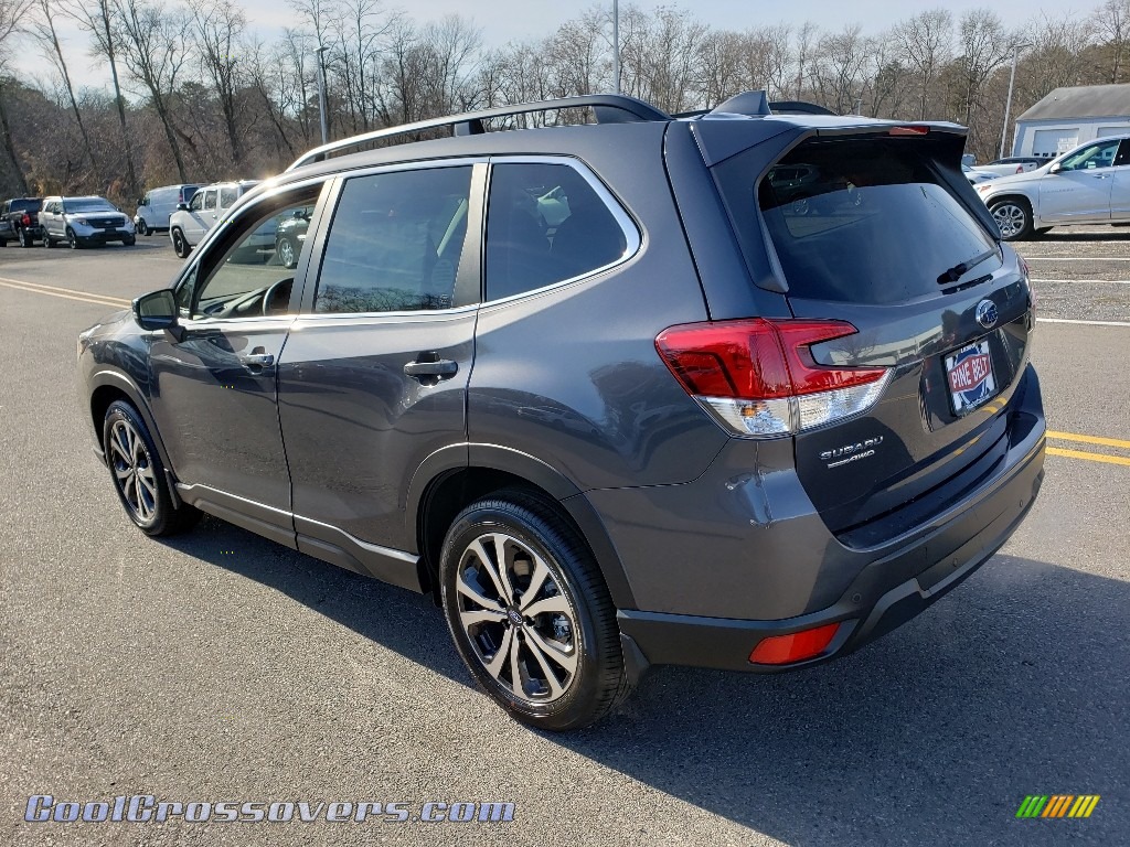 2020 Forester 2.5i Limited - Magnetite Gray Metallic / Black photo #4