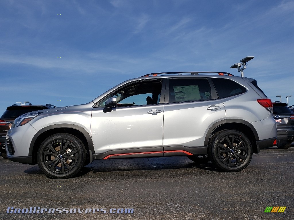2020 Forester 2.5i Sport - Ice Silver Metallic / Gray Sport photo #3