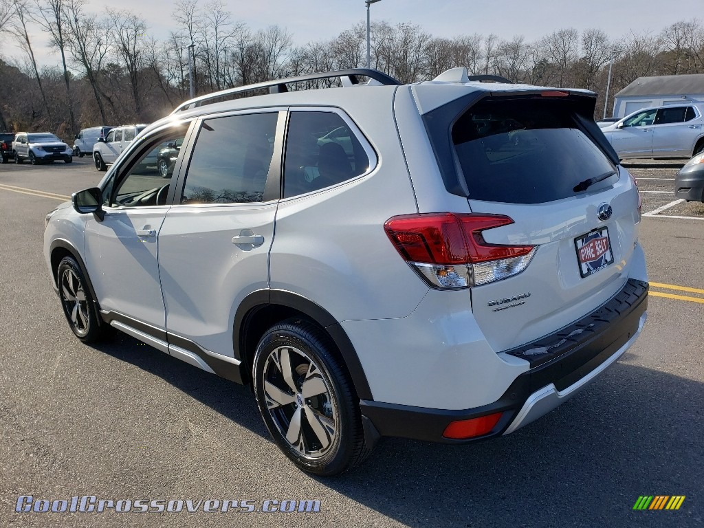 2020 Forester 2.5i Touring - Crystal White Pearl / Black photo #4