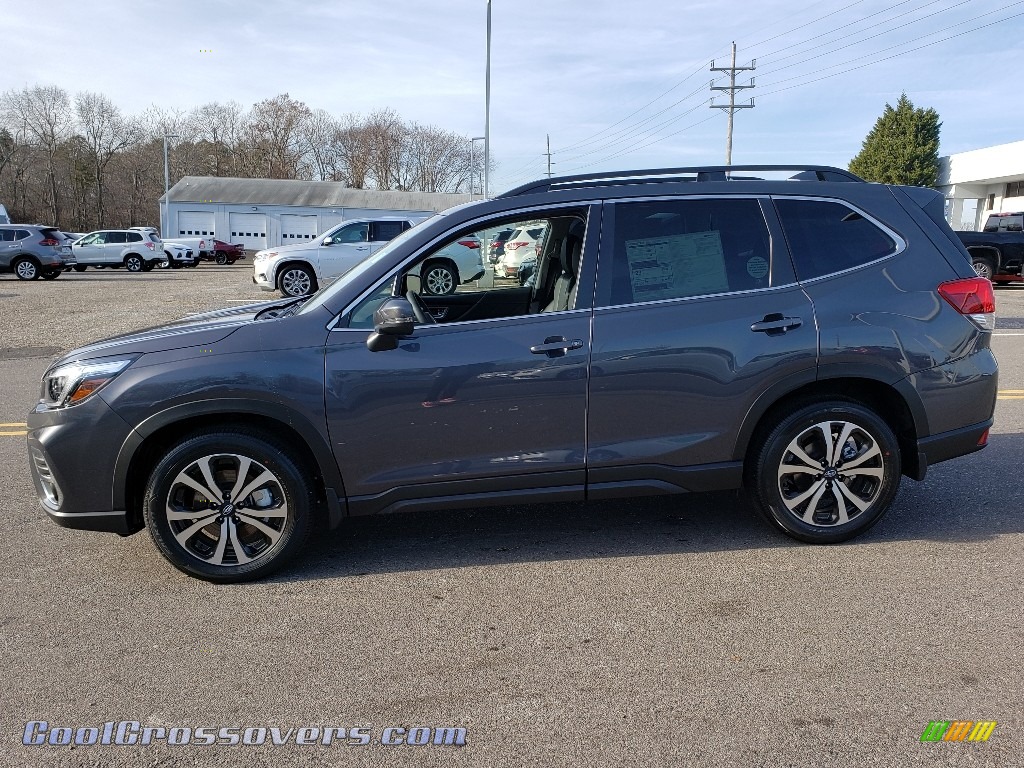 2020 Forester 2.5i Limited - Magnetite Gray Metallic / Black photo #3