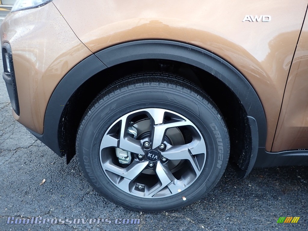 2020 Sportage LX AWD - Burnished Copper / Black photo #10