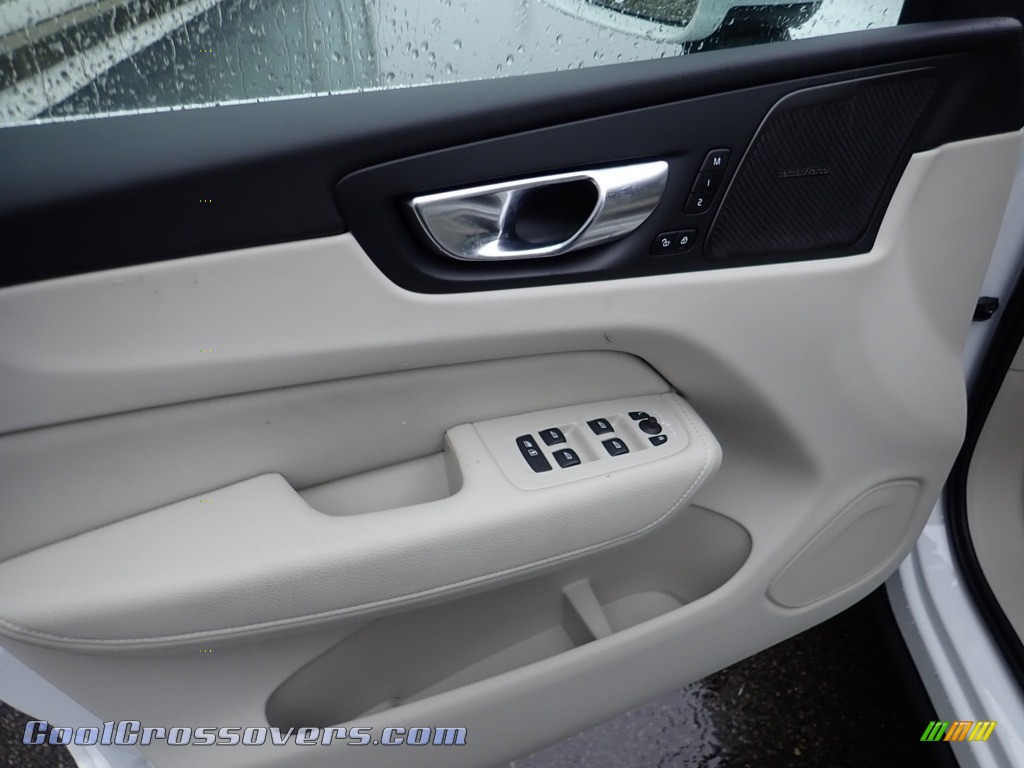 2020 XC60 T6 AWD Inscription - Crystal White Metallic / Blonde photo #10