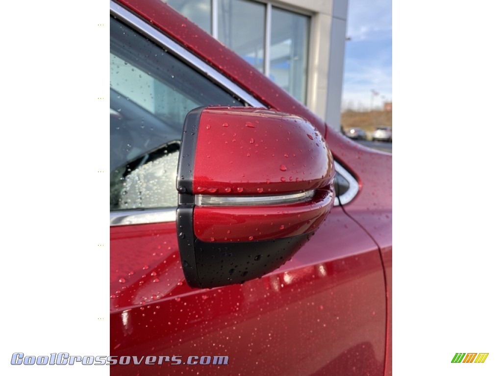 2020 CR-V EX AWD - Radiant Red Metallic / Gray photo #24