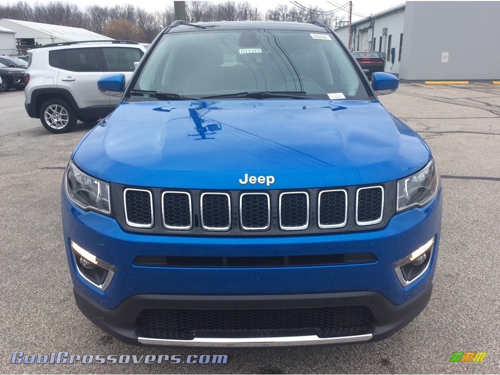 2020 Compass Limted 4x4 - Laser Blue Pearl / Black photo #4