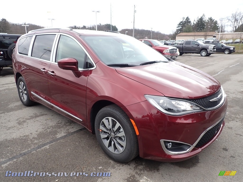 2020 Pacifica Touring L Plus - Velvet Red Pearl / Alloy/Black photo #7