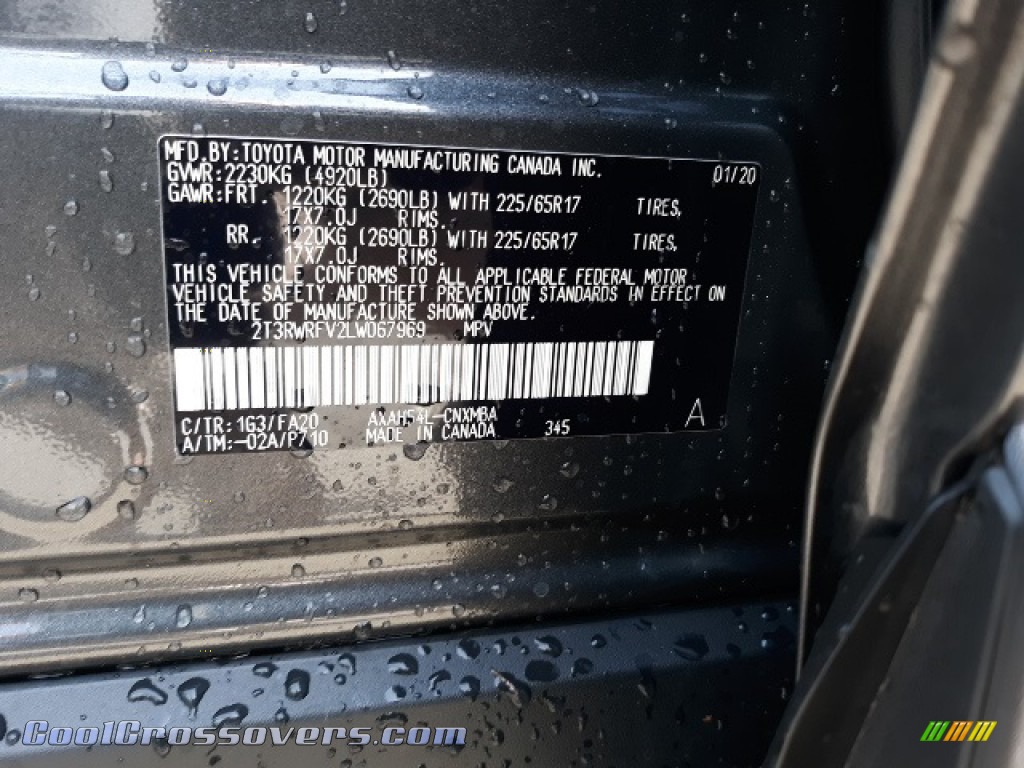 2020 RAV4 XLE AWD Hybrid - Magnetic Gray Metallic / Black photo #51