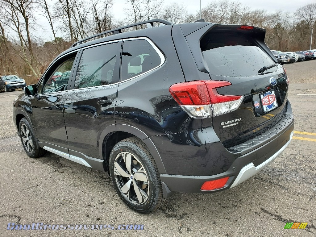 2020 Forester 2.5i Touring - Crystal Black Silica / Black photo #4