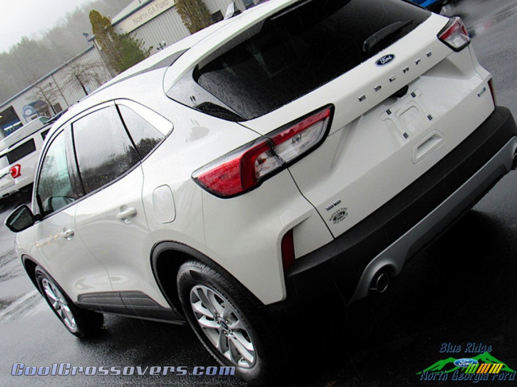 2020 Escape SE 4WD - Star White Metallic Tri-Coat / Sandstone photo #32