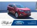 Ford Edge SEL Rapid Red Metallic photo #1