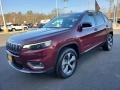 Jeep Cherokee Limited 4x4 Velvet Red Pearl photo #16
