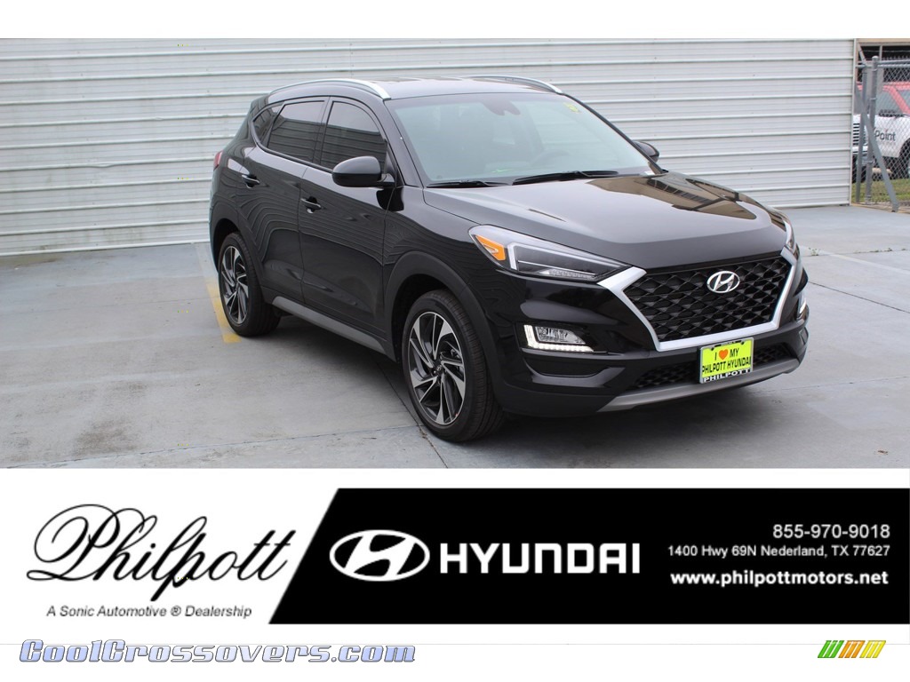 Black Noir Pearl / Black Hyundai Tucson Sport